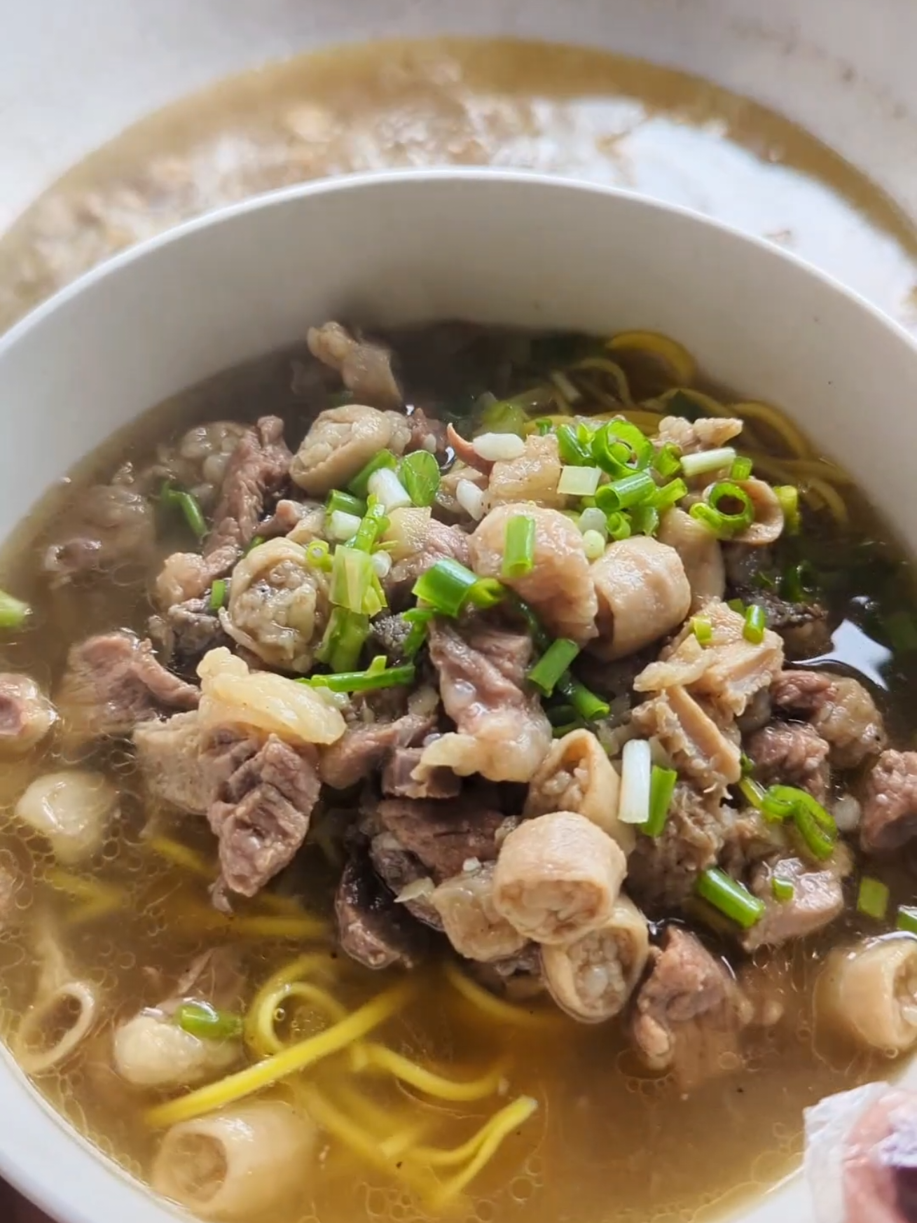 ilocano -style beef mami  #fyp #fyppppppppppppppppppppppp #pinoyfood @deliciousspecialnoodles 