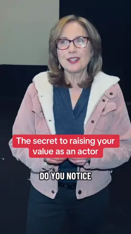 The secret to raising your value as an actor. What you fight for and invest in gains value, including you.  #actormindset #actingtips  #actingJourney  #actingclass #actingmotivation 