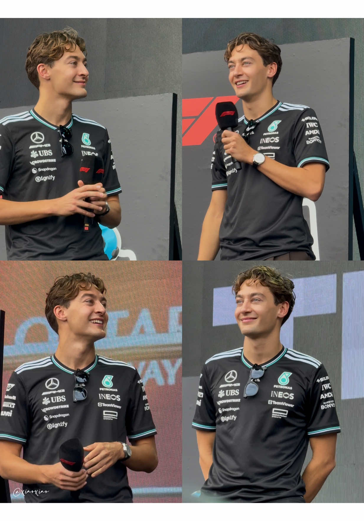 The reason why we love him..🩵 @George Russell  #formula1 ##georgerussell #gr63 #f1 #georgerussell63 