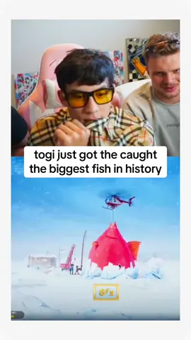 togi just got the caught the biggest fish in history 😱 #fyp #kickstreaming #fishgame #aviamasters 