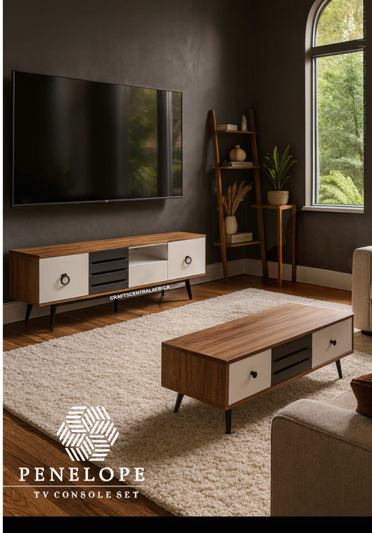 Handles on. Surfaces polished. One last check — then it’s ready to meet its new home. Quality isn’t just a promise; it’s our process. Order yours at 29,500/- only  #ModernAfricanLuxury #CraftsCentralAfrica #QualityInEveryDetail