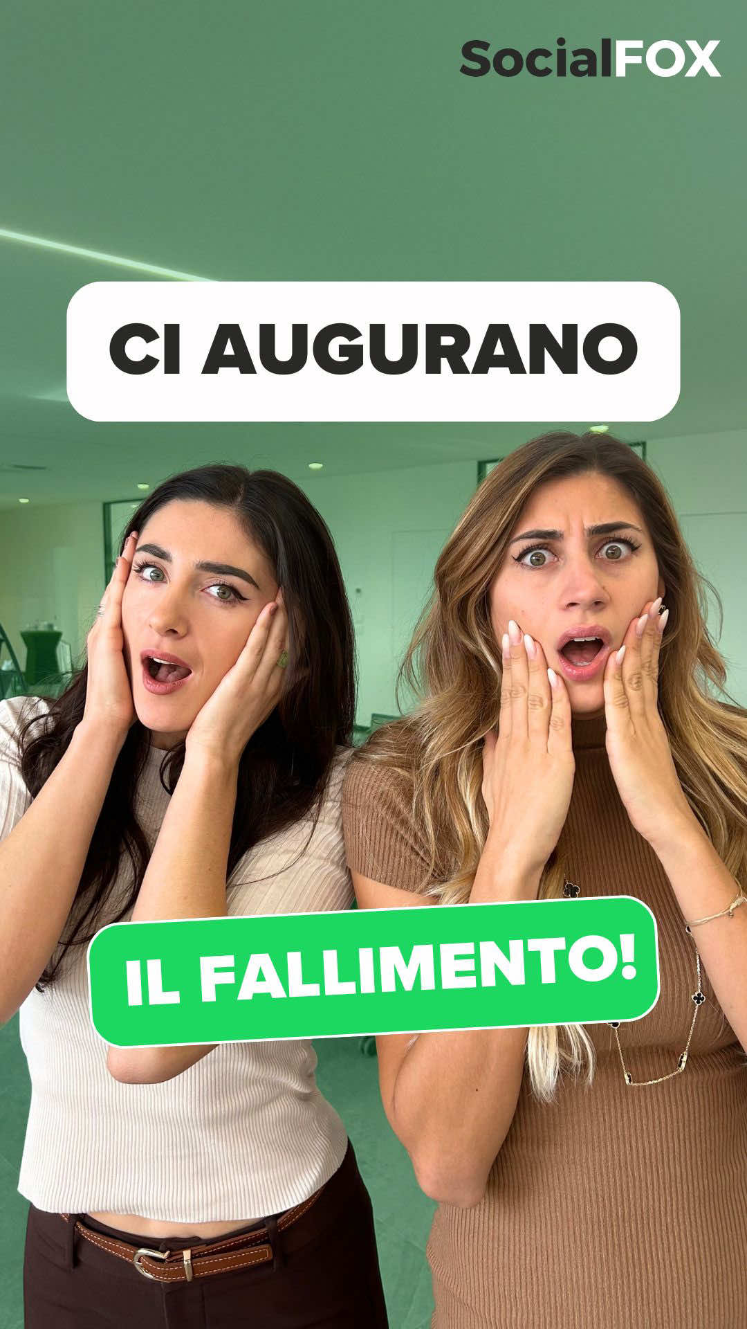 Il primo DISSING nella storia di SocialFOX! 😳🦊💚  Aspettiamo le vostre osservazioni nei commenti volpi ✨ #socialfox #marketing #dissing 