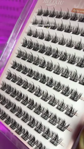 glue-free eyelashes 💗 #lashes #eyelashextensions #falselashes #eyelashes #gluefreeeyelashes #falseeyelashes 