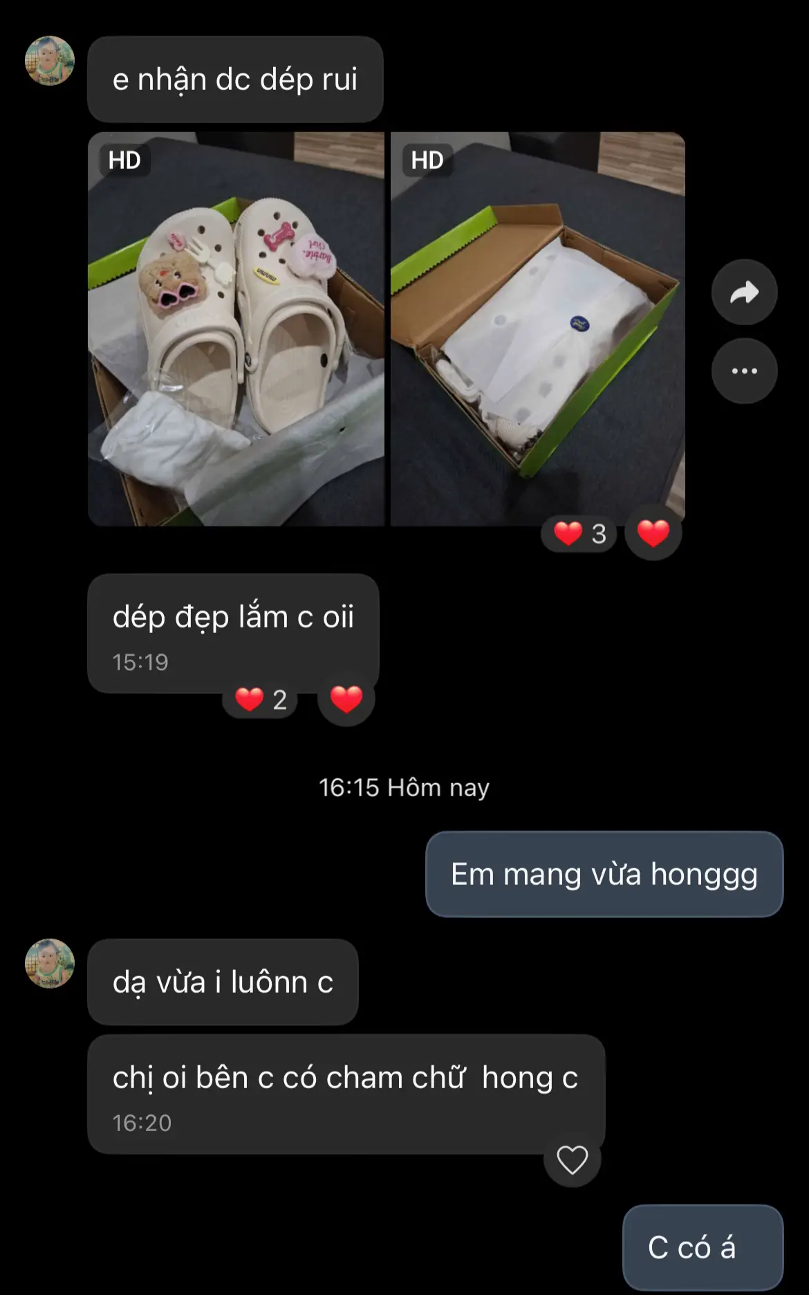 Feedback này xịn thế 🛒 #jibitzcrocs #crocsdecor #depcrocsnu #crocs 