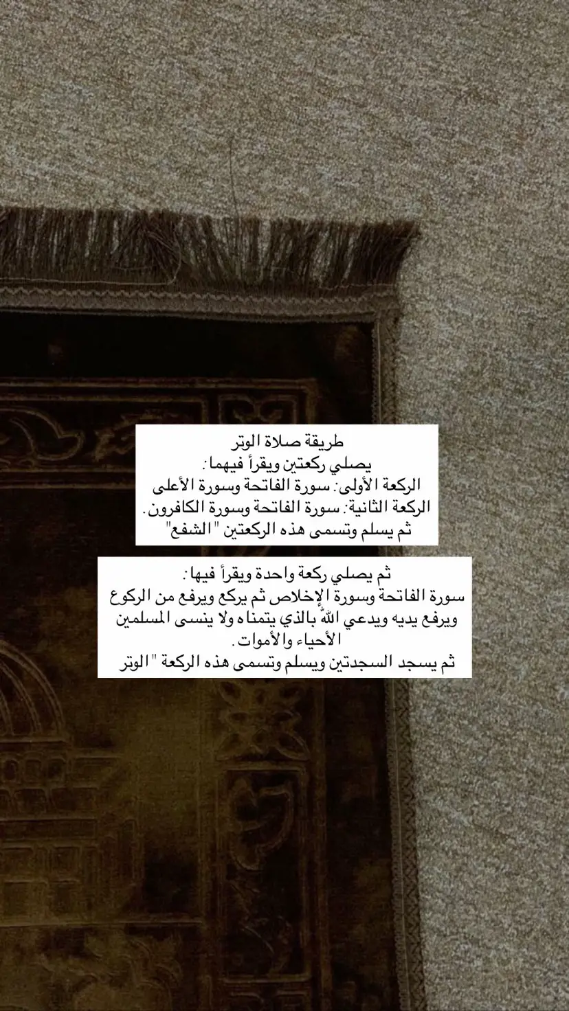 #قران_كريم #صلاة_الوتر #الحمدالله_علی_کل_حال❤ #ذكرالله 