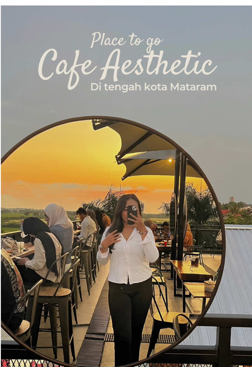 Cafe secantik ini ada di kota mataram, Lombok emang gaada habisnya yaaa apalagi alamnya behhh 🥰 oiya buat RedTravelers yang mau liburan ke lombok bisa pakai aplikasi RedDoorz dan pakai kode voucher “YUKNGINEP” bisa lebih hemat kann ❤️ #RedDoorz #reddoorzindonesia #redtravelers #lombok #cafeaesthetic 