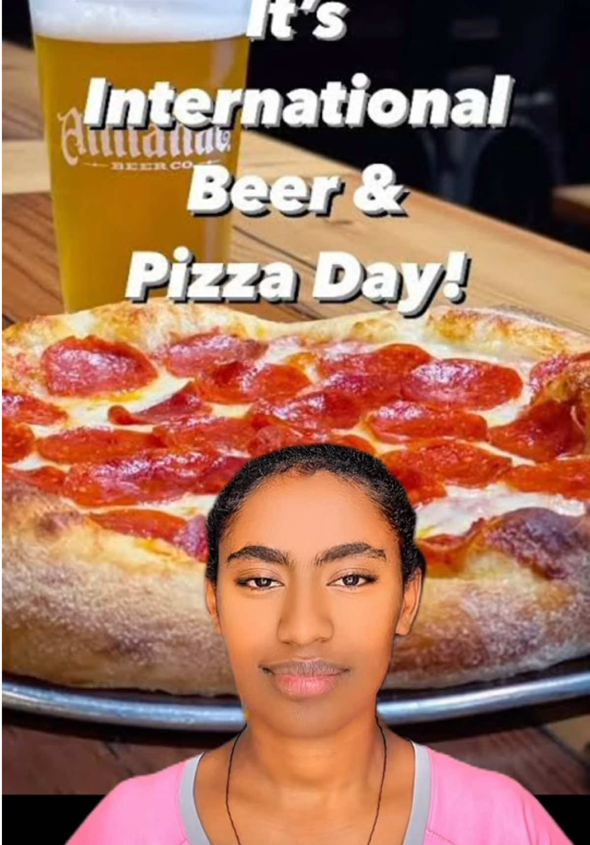 Beer and pizza day #pizzaday #breakingnews #beerday #ethiopiannews #meti_breaking 