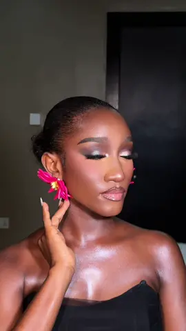 How I love my dark skin, melanin so richh😍😍 #makeup #makeuptutorial 