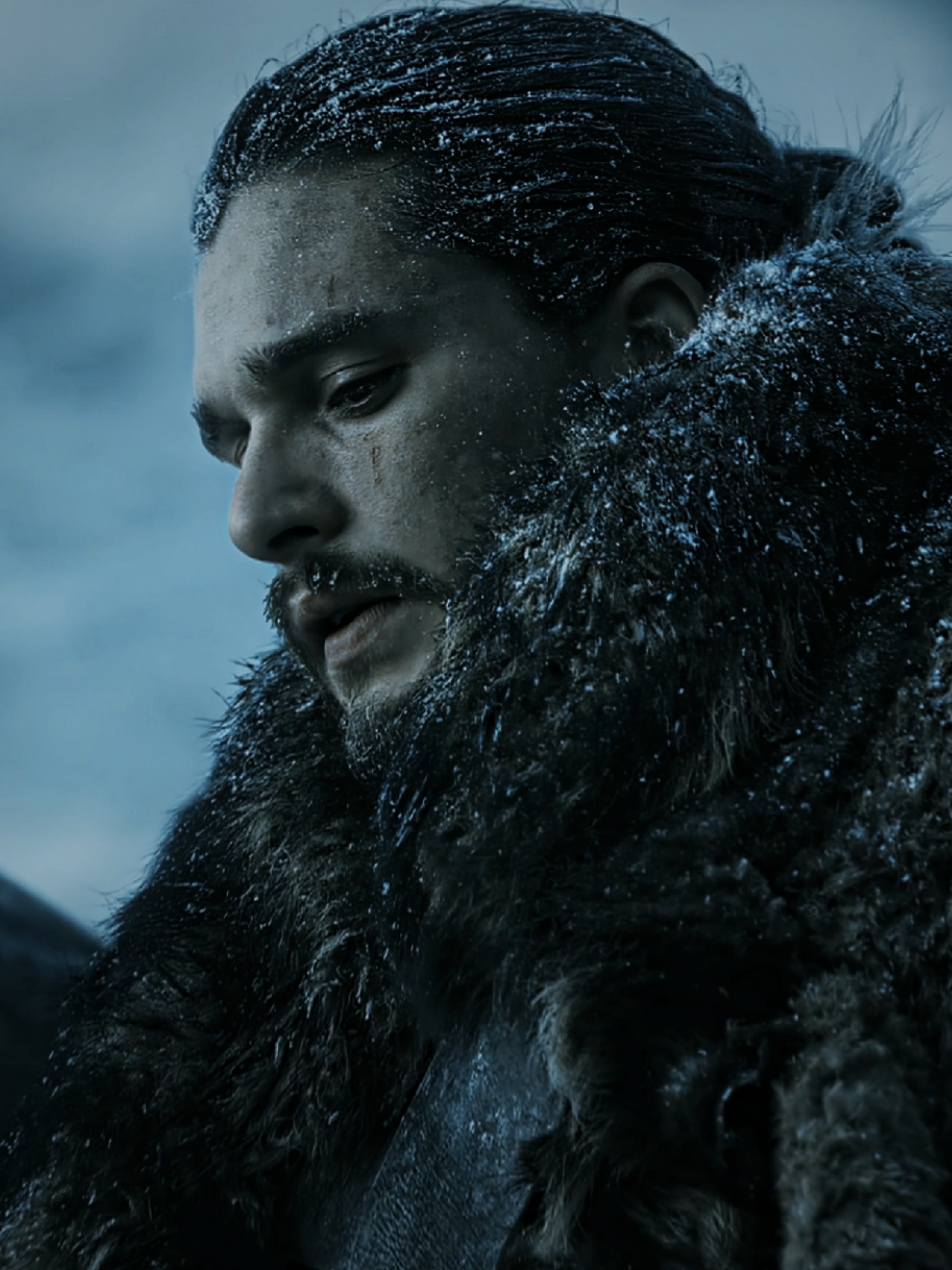 WINTER IS COMING | Jon Snow - 4k Edit | Bloody Mary (Slowed) Scp: @Gv  #jonsnow #kitharington #got #aftereffects #edit 