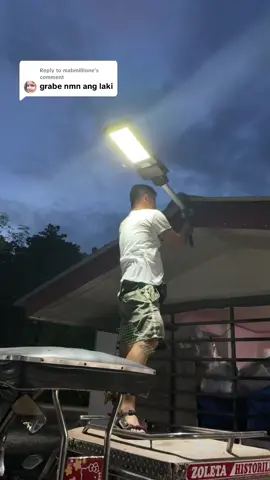 Replying to @mabmillione #fyp #solarstreetlight #solarlights #solar #musthave 