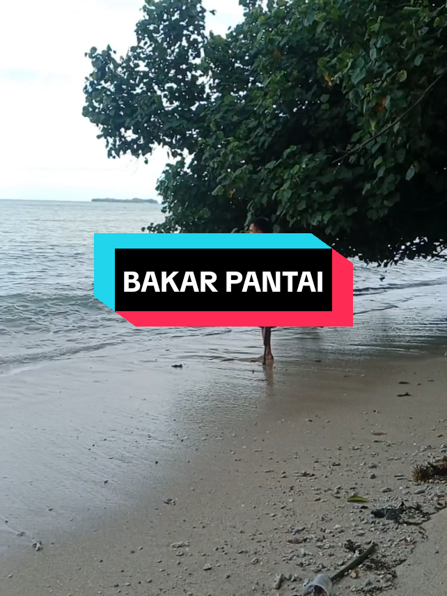 Bakar pantai #liburan  #pantai  #fyp 