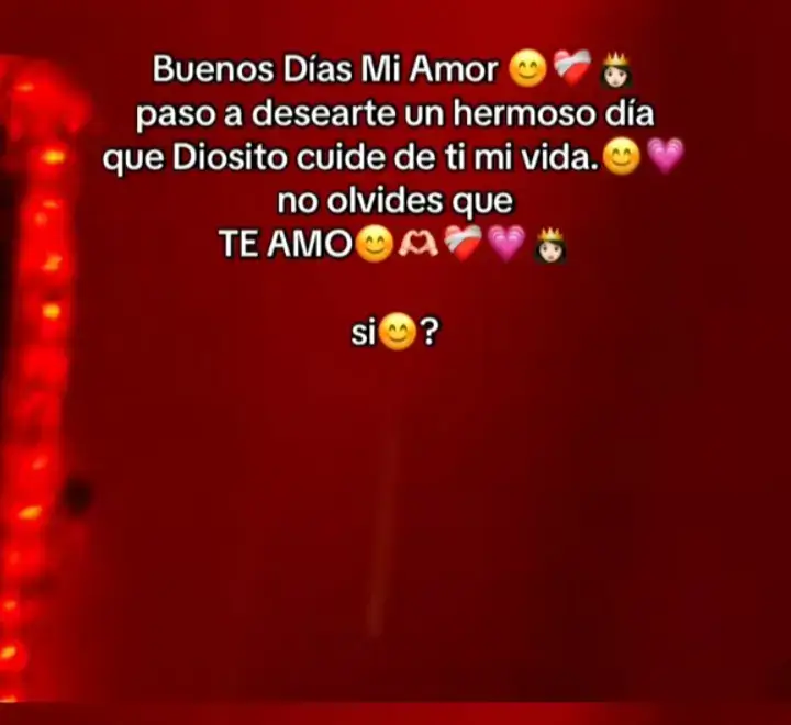 #buenos  días  mi  niña ##💘💝💖💘💝💖  te pasa a recordarte #💘💝💖💘💝💖 #😘😘😘😘😘😘😘😘 