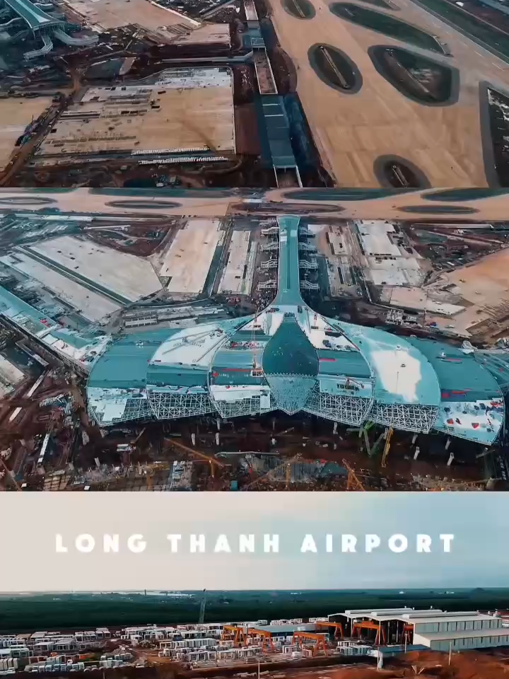 🚧 Long Thanh International Airport — Vietnam’s Future Aviation Hub ✈️ Construction of Ho Chi Minh City’s new international airport is progressing rapidly. Once completed, Long Thanh will become one of Southeast Asia’s largest and most advanced airports, designed to handle up to 100 million passengers per year. Located just 40 kilometers from Ho Chi Minh City, this mega project is set to transform the region’s connectivity, boost trade, tourism, and create new economic opportunities for southern Vietnam. Stay tuned as we continue to follow the development of this milestone project shaping the future of Vietnam’s infrastructure. #LongThanhAirport #HoChiMinhCity #VietnamInfrastructure #AviationDevelopment #VietnamGrowth #HCMCAirport #VietnamFuture #InfrastructureUpdate #ConstructionVietnam #AviationAsia