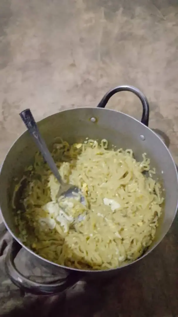 🥘 Ingredients list: indomie
