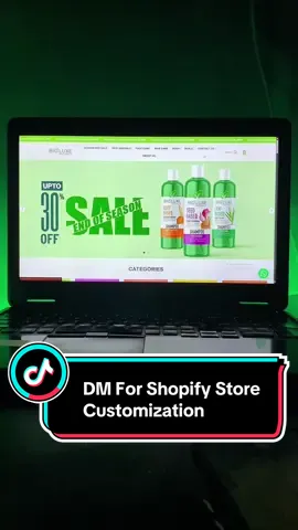 Make Your (Health And Beauty) Shopify Store Like This 👑 DM For Shopify Store Customization #shopify #healthandbeauty #storedesign 