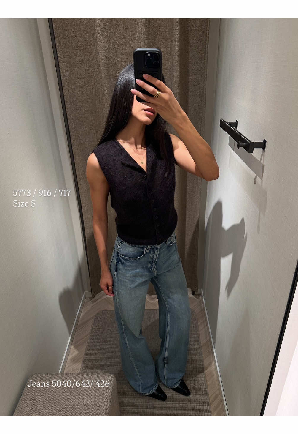@Massimo Dutti try on Top 5773 / 916 / 717 - size S Jeans 5040/642/ 426 - size 34 #massimoduttijeans #massimoduttiknitwear #fallfashion  #outfitinspo