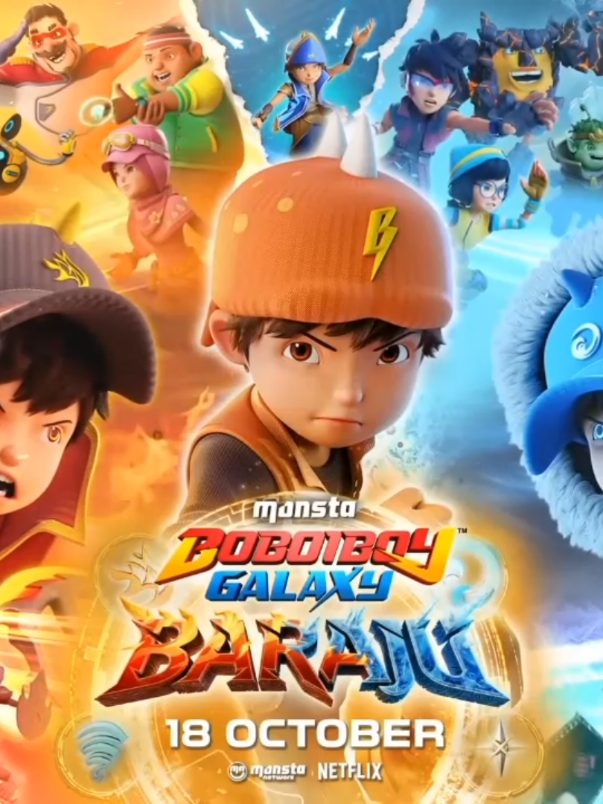 Trailer BARAJU🔥❄️ #boboiboy #monstahypetrain #boboiboyblaze #boboiboyice #ridwangaming02 