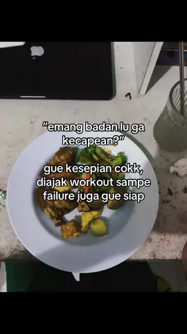 ya mau gimana lagi #workout #katakata #fyp #4u #gym 