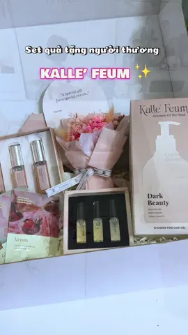 Set quà tặng vừa xinh vừa tinh tế @kallefeumvn #setquakalle #kallefeum #quatangnguoiyeu #setquatang #setquakallefeum 