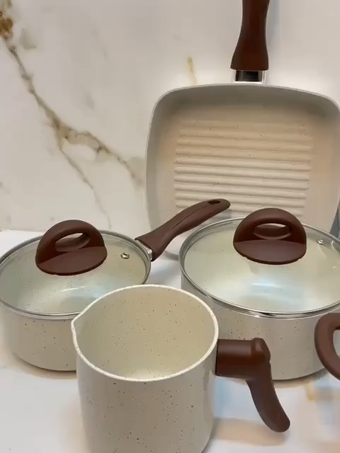 🔥 Jogo de Panelas Vanilla Ceramic Life Brinox Smart Plus 8 Peças - Antiaderente 😱 🛒 Compre agora 👉 https://s.shopee.com.br/1qTHO9elgN ⚠️ Promoção sujeita à alteração de preço e estoque do site