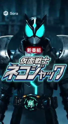 12支の獣よ。俺が入る。 \✨新ライダースタート✨/ 【仮面戦士猫ジャック🐈】 ／ 全国24ネットで一斉放送！あ 初回1時間SP🐈 ＼ 12の干支から外れたとされる猫。 その猫が逆襲のため、12の干支ライダー達をなぎ倒す‼️ ニャンダフルな令和の新たな仮面ライダーの歴史が変わる🐈 是非ご覧ください！お楽しみに！ ⚠️実際には放送されません #仮面ライダー好きと繋がりたい  #仮面ライダー #sora2  #変身ベルト #ai 