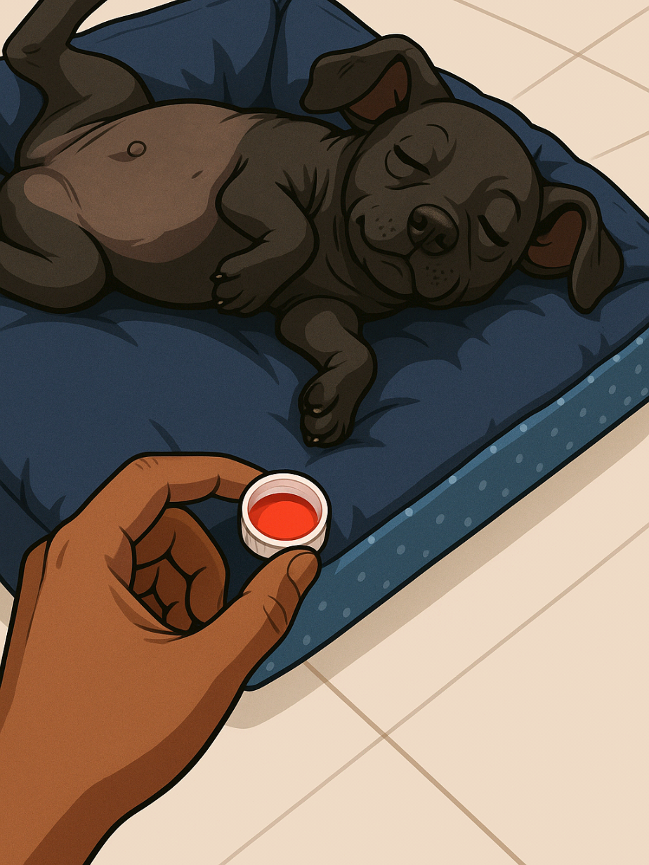 vamos tomar uma vitamina neném! 🐶💨 . . . #puppy #dachshundsoftiktok #dachshund #iopsalsicha 