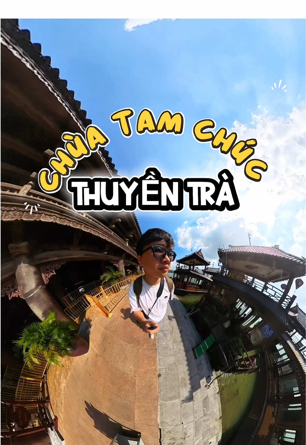 Thuyền trà tại Tam Chúc chill như thế này đã có bạn nào thử chưa. Lần đầu mình trải nghiệm thiền chuông Tây Tạng luôn. Em mình đây nha @d@damtuanmeob#bandendaychuac#chuatamchuct#thuyentrat#thienchuongtaytangd#dulichtamlinh
