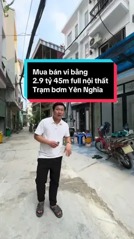 2.9 đồng nhà cạnh trạm bơm Yên Nghĩa # @Nhà Đất Hà Đông (bđs vùng ven) #batdongsanhadong #nhadatthocu #xuhuongtiktok #xuhuong #nhadathanoi 
