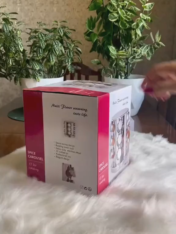 🔥 Porta Tempero Condimento Inox 12 Potes Suporte Giratório De R$ 119,00 💰 *Por R$ 64,25* 😱 🛒 Compre agora 👉 https://s.shopee.com.br/20mhcL1ffc ⚠️ Promoção sujeita à alteração de preço e estoque do site