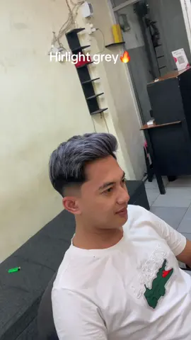 #hirlight ash grey #colloring #legendbarbershop #