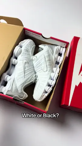 what do you think? #shox #nike #shoxtl #white #black 