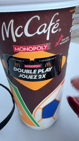 Mc D Monopoly! Play along with me! Petit café du matin avec lulu. @mcdonald’s canada🇨🇦 