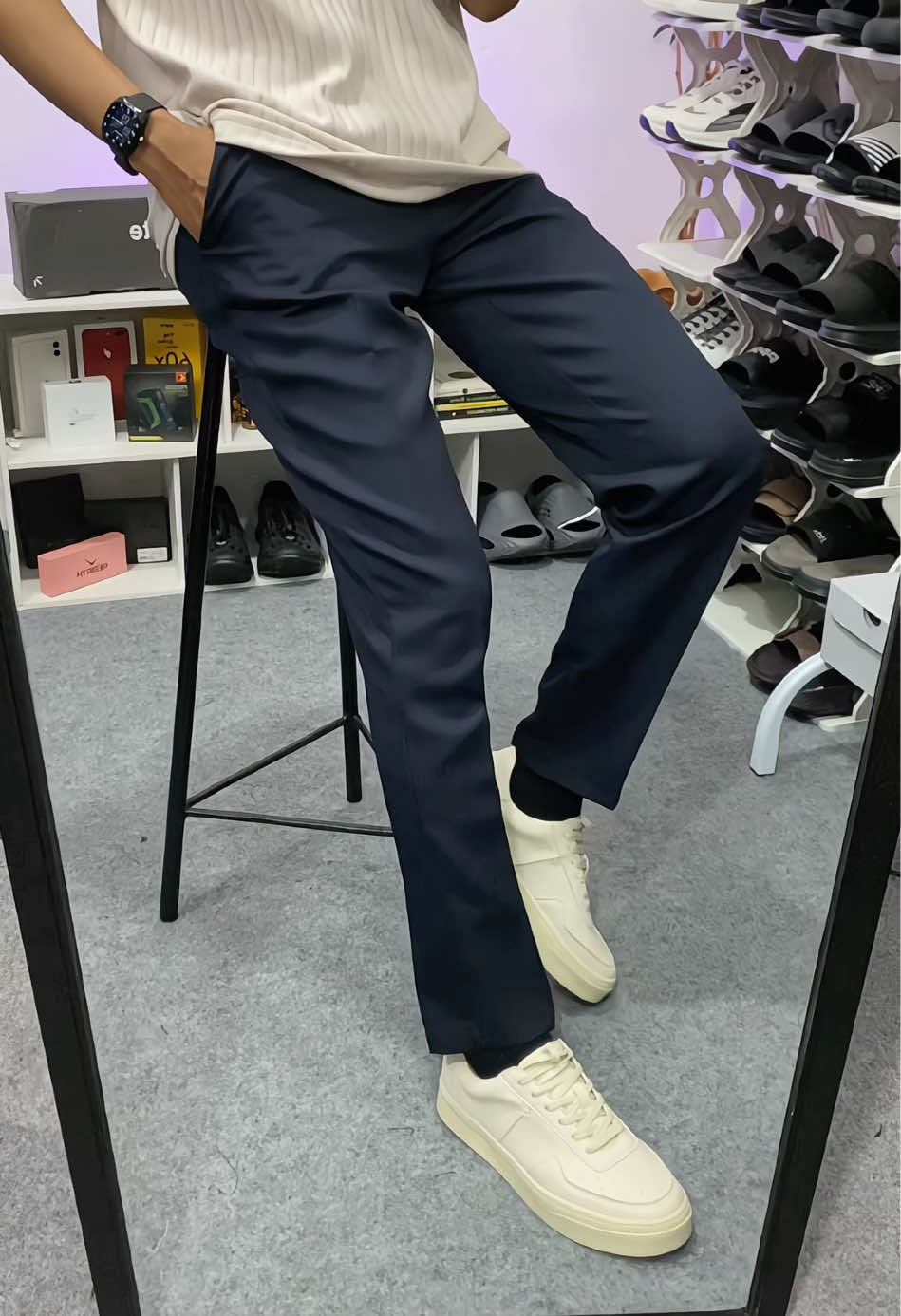 Minimal punya satu gaiss👌🏻🔥 #fypシ゚ #celanapanjang #celanaslimfit 