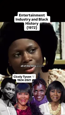 Peace, wise words from the mighty Black woman herself. The late Cicely Tyson who was the first Black woman to wear her natural hair on television in 1962. Interesting how this interview is from 1972 and still relevant today 🌍. #fyp #blackwomen #blackhistory #BlackTikTok #blacklivesmatter 