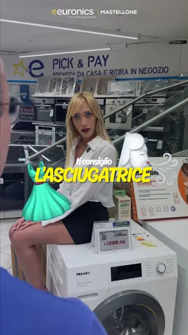 💨 Nel 2025 lo stendino è solo un ricordo! Con un’asciugatrice a pompa di calore asciughi i tuoi capi in poche ore, senza rovinare i tessuti e con consumi super ridotti. ⚡️ ✅ Asciuga a bassa temperatura, perfetta anche per capi delicati come lana e camicie. 🏠 Niente più umidità o odori di bagnato in casa. 🔌 Si installa facilmente — basta una presa di corrente. Scegli la capienza giusta per te: 7 kg per single o coppie, 8–10 kg per le famiglie. Più comoda, più veloce e niente più stendino in salotto! 😉 Scopri la gamma di asciugatrici a pompa di calore da Euronics Mastellone e rendi la tua vita più semplice. 💙 #EuronicsMastellone #Asciugatrice #PompaDiCalore #Elettrodomestici #Euronics #CasaSmart #RisparmioEnergetico #CuraDeiCapi #Offerte #TecnologiaPerLaCasa