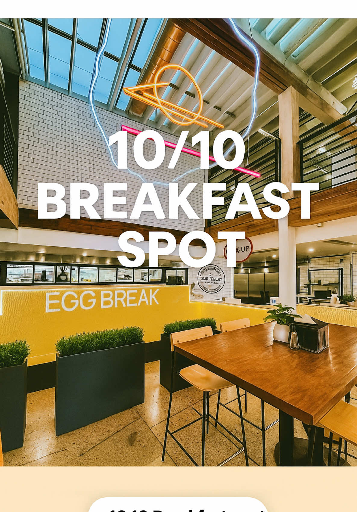 ✨ Egg Break was a 10/10 — breakfast perfection! 🥞☕️ If you love crispy bacon, runny yolks & cozy vibes… this is your sign to go 👏  #B#BreakfastGoalsF#FoodieFindsE#EggBreakB#BrunchVibesTiktokEats