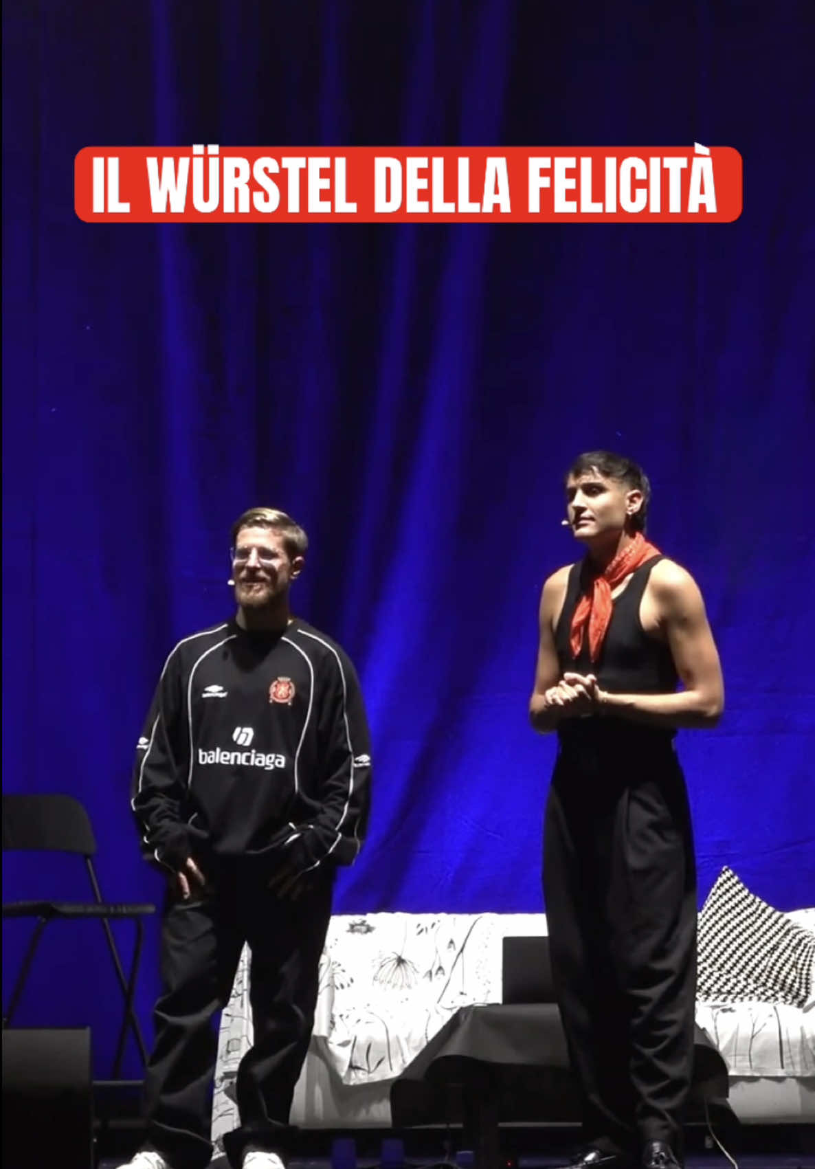 IL WÜRSTEL DELLA FELICITÀ 🥲  #awed #riccardodose #dadda #esperienzedmateatro #esperienzedm 
