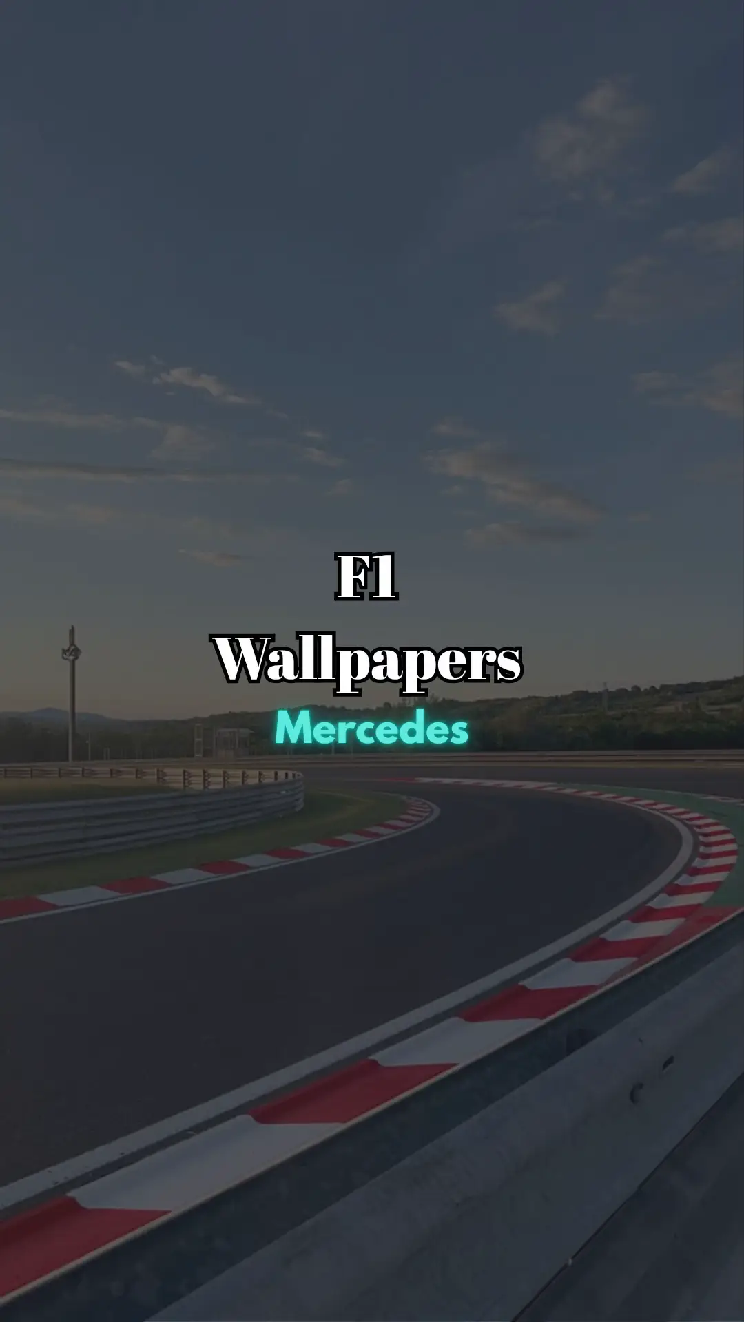 You can either screenshot or download it 💚💙 #georgerussell #kimiantonelli #mercedes #fyp #blowthisup 