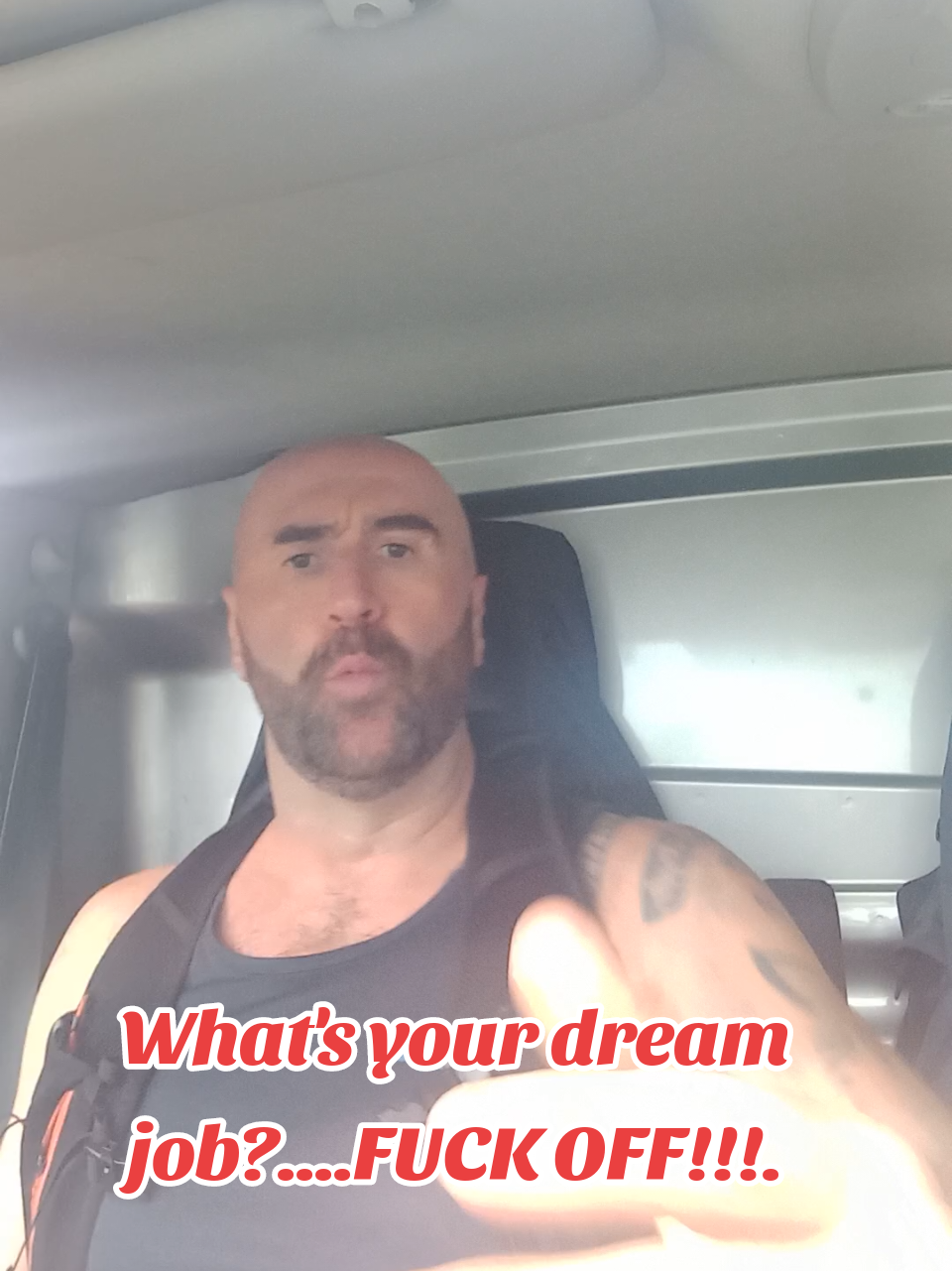What's your dream job?....FUCK OFF!!!.  #dreamjob #career #fuckoff 
