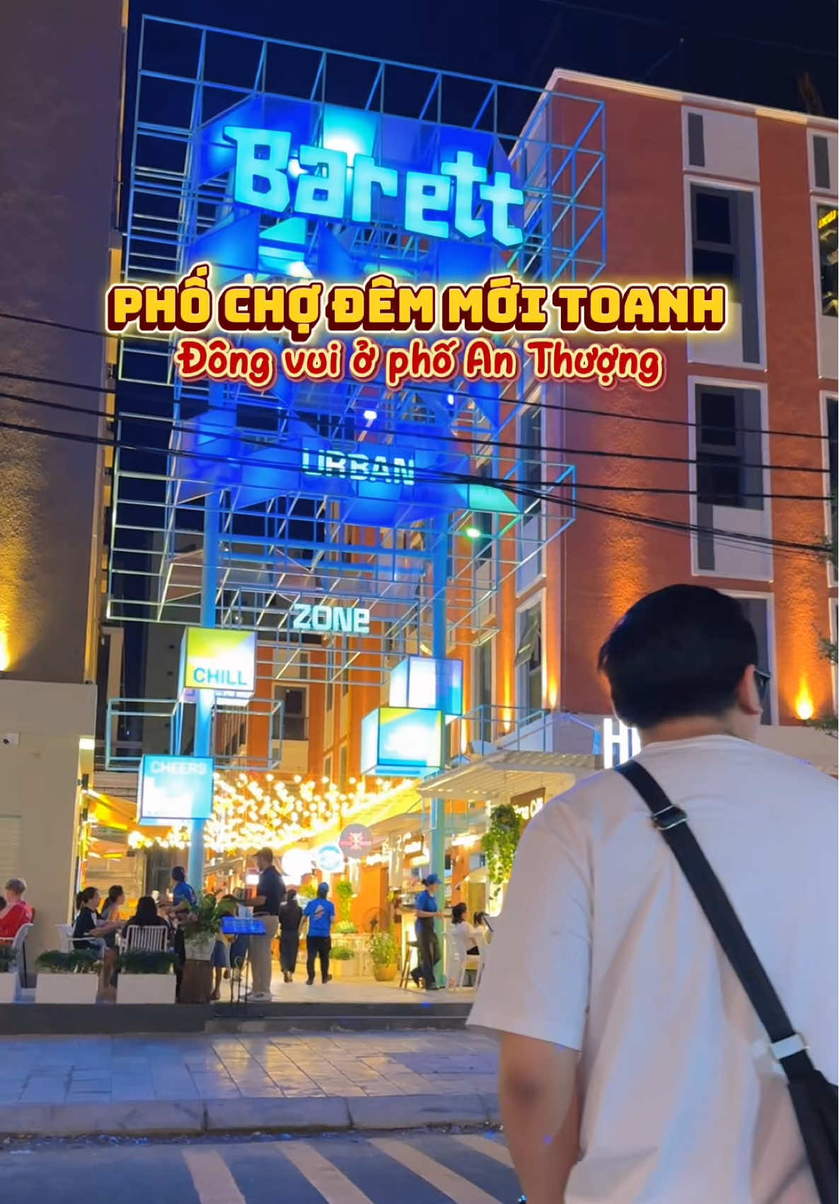 Phố chợ đêm mới toanh, cuối tuần đến đây đúng đông vui nhộn nhịp luôn á #TikTokAwardsVN #vivucungnam #hzmedia #reviewdanang #ancungtiktok 