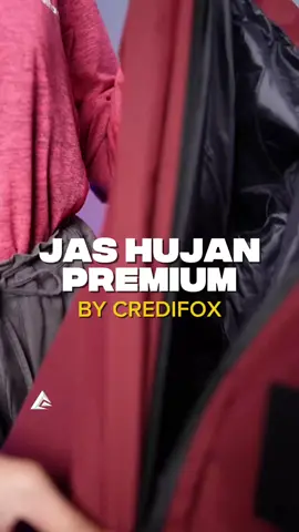 jangan lewatkan, jas hujan premium terbaru dari Credifox, ditunggu launching nya pada event 10.10 ‼️ #credifox #xybca #jashujan #trend #event1010 