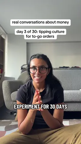 day 3 of 30 to get as many women as possible to have real conversations about money: the pressure to tip on to-go orders. what’s your take? #tippingculture #consumerism #questionoftheday #moneytalks #fyp 