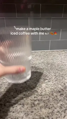 the Trader Joe’s maple butter is 🤤✨ #creatorsearchinsights #icedcoffee #icedcoffeerecipe 