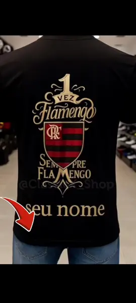 Aproveite a Super Oferta, clique no carrinho laranja e garanta sua camisa personalizada do Flamengo!!!  #RubroNegro #Flamengo #Camisa #Mengão #futebol 
