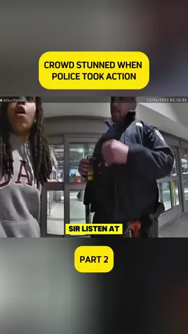 Crowd Stunned When Police Took Action #cops #police #bodycam #foryoupage #2 
