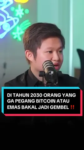 HATI HATI ORANG YANG GA PEGANG BITCOIN SAMA SEKALI SIAP SIAP JADI GEMBEL DI TAHUN 2030 ‼️ DI TAHUN 2030 KITA AKAN MENGALAMI KRISIS 10 TAHUN DAN 100 TAHUNAN JADI SIAPKAN DIRIMU DARI SEKARANG