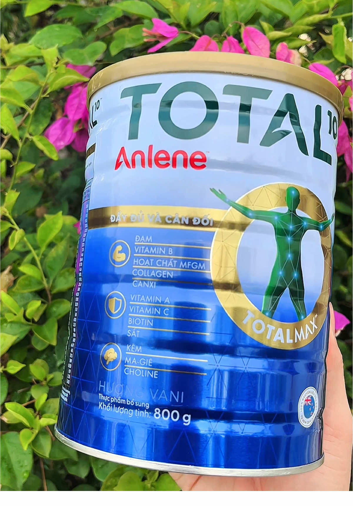 Sữa bột Anlene Total 10 là sản phẩm dinh dưỡng chính hãng giúp cha mẹ cải thiện hệ vận động xương khớp, hệ tiêu hoá và tim mạch. #sữa #anlene #anlenetotal10 #suaanlene 
