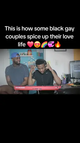This is how some black gay guys spice up their love life from besties to lovers #gaytiktok🌈 #gay #lgbtqtiktok 