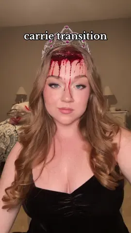 #halloweenmakeup #fyp #sfxmakeup #fakeblood #carrie 