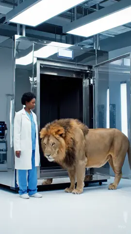 Ultra_Realistic_Industrial #lion  #foryou #ai #tiktokusa #CreepyStory 